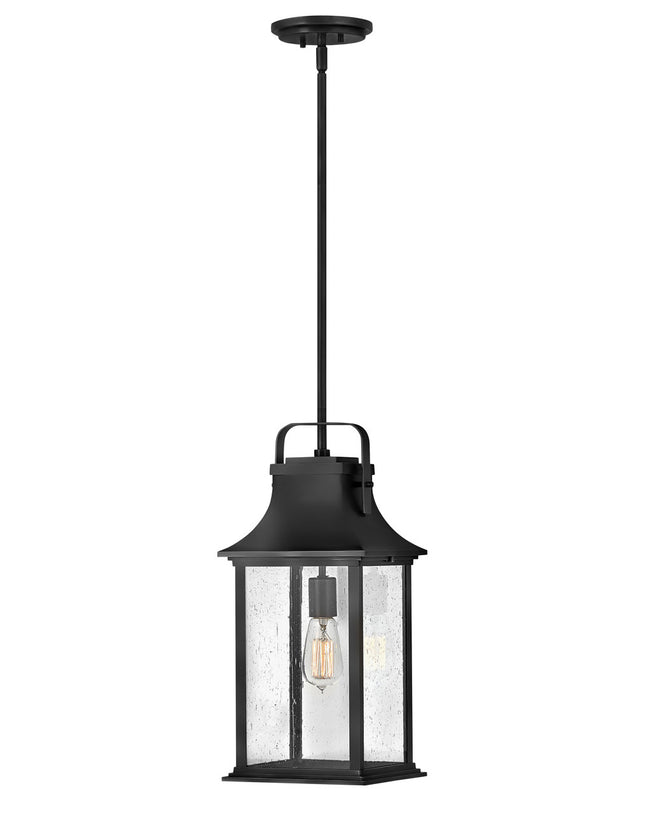 Hinkley 2392 - Grant 20" Tall 1 Light Indoor / Outdoor Clear Seedy Glass Hanging Lantern
