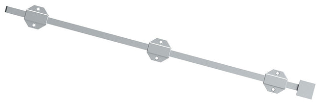 24SBM26 24" Modern Heavy Duty Surface Bolt; Bright Chrome Finish