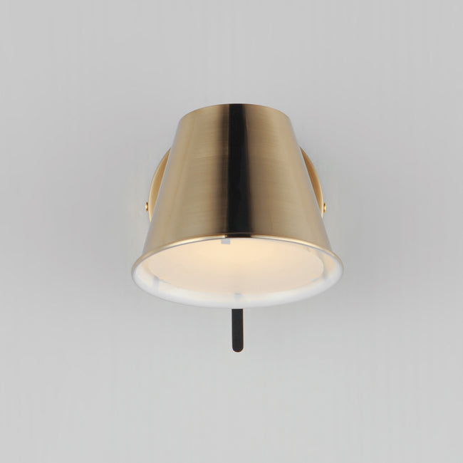 25171DBZHR - 1 Light Carlo 5.5" Wall Sconce - Heritage Brass