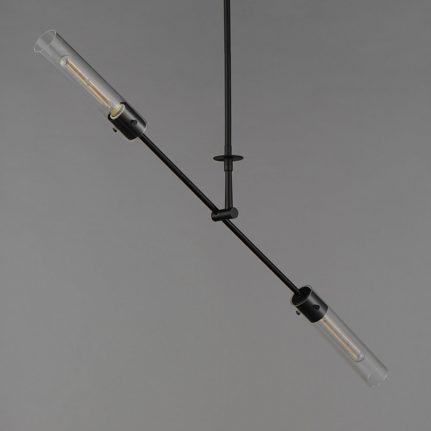 26372CLBK - 2 Light Equilibrium 42" Pendant - Black
