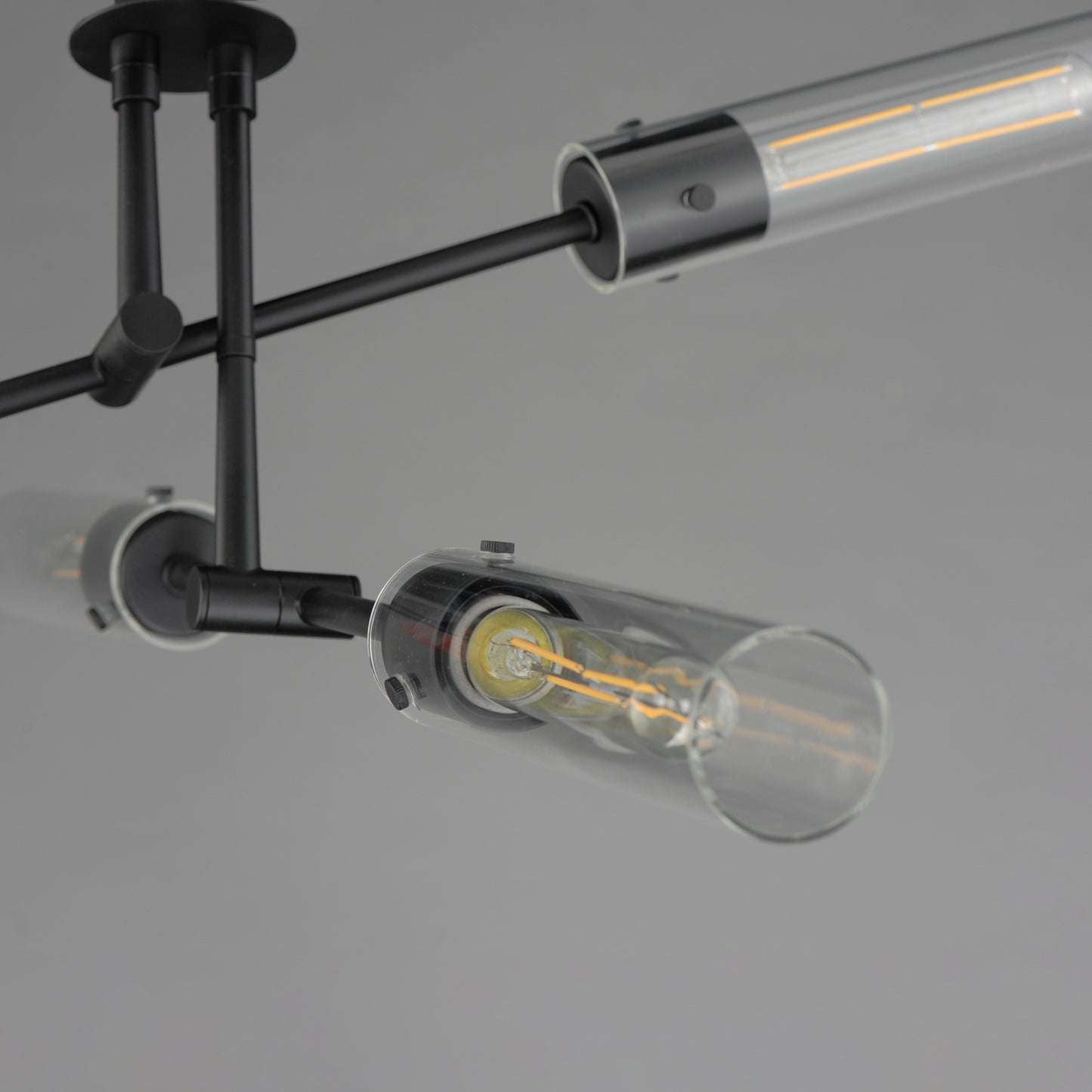 26374CLBK - 4 Light Equilibrium 36" Pendant - Black