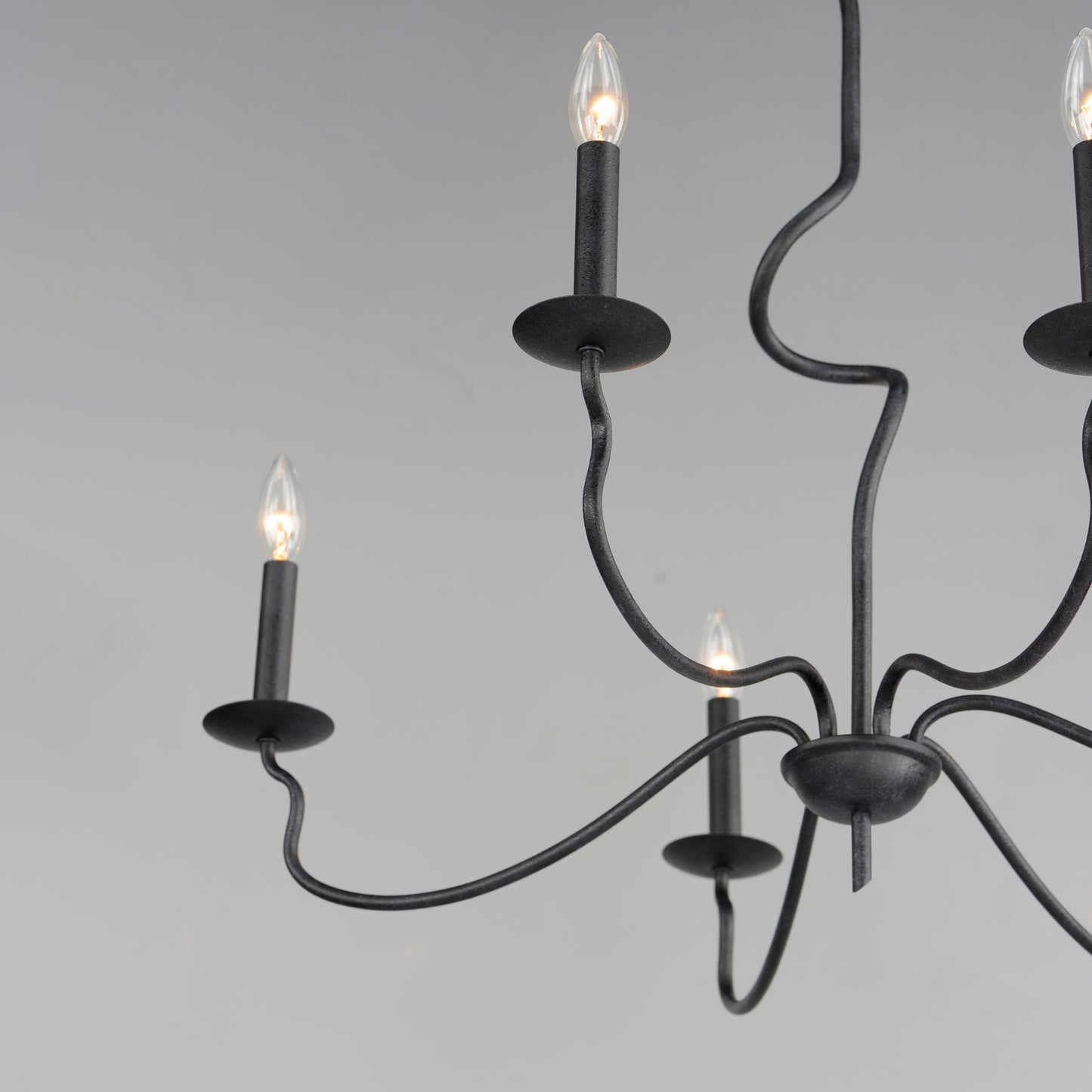 27706BO - 6 Light Padrona 33" Chandelier - Black Oxide