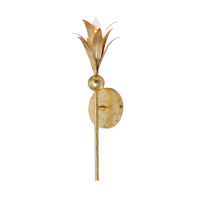 2881GL - 1 Light Paloma 4.75" Wall Sconce - Gold Leaf