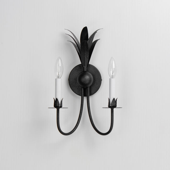 2882AR - 2 Light Paloma 10" Wall Sconce - Anthracite