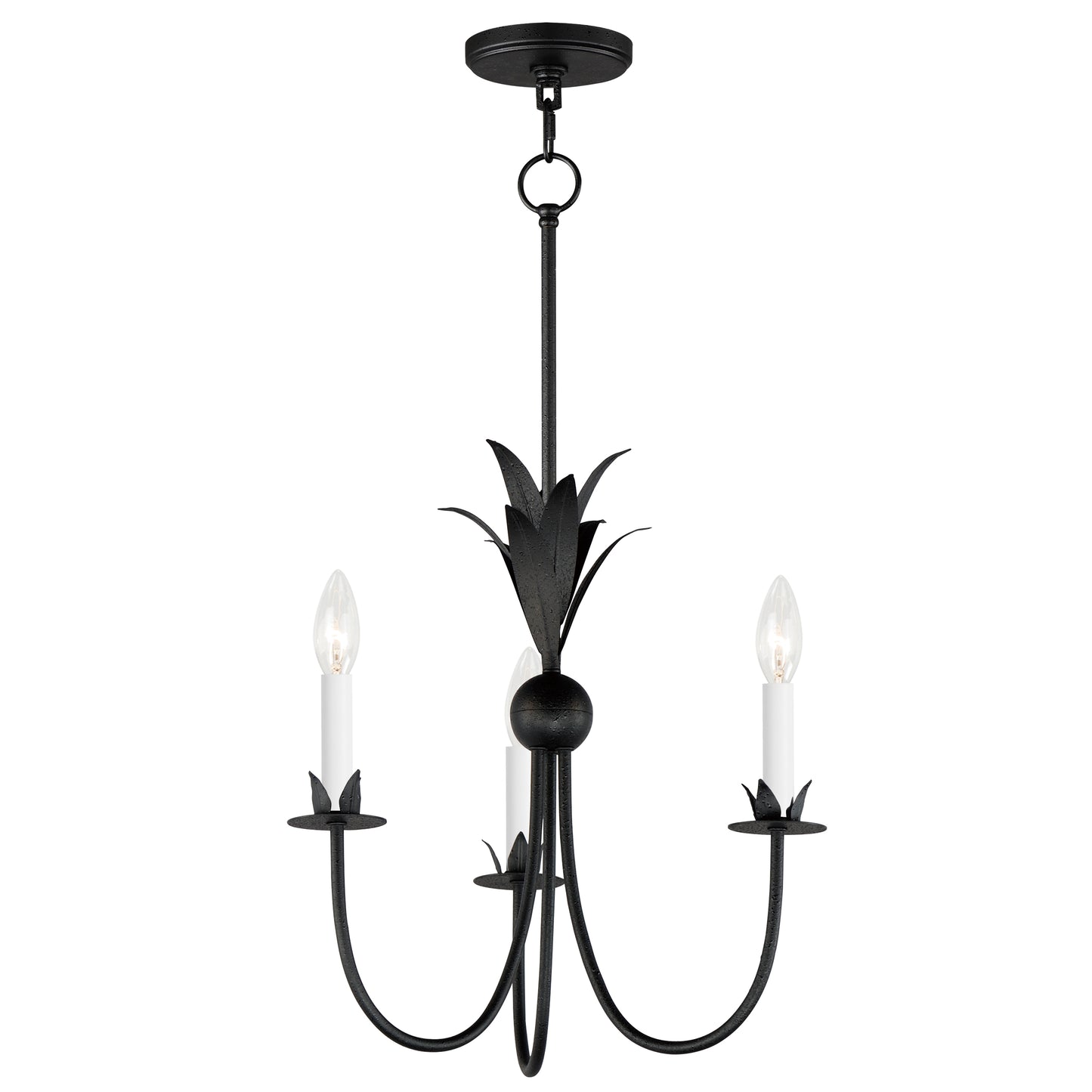 2883AR - 3 Light Paloma 16" Pendant - Anthracite