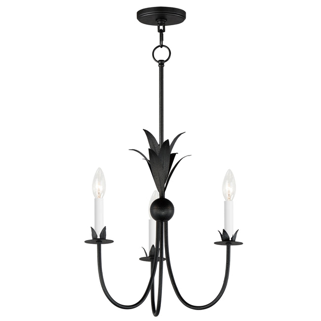 2883AR - 3 Light Paloma 16" Pendant - Anthracite