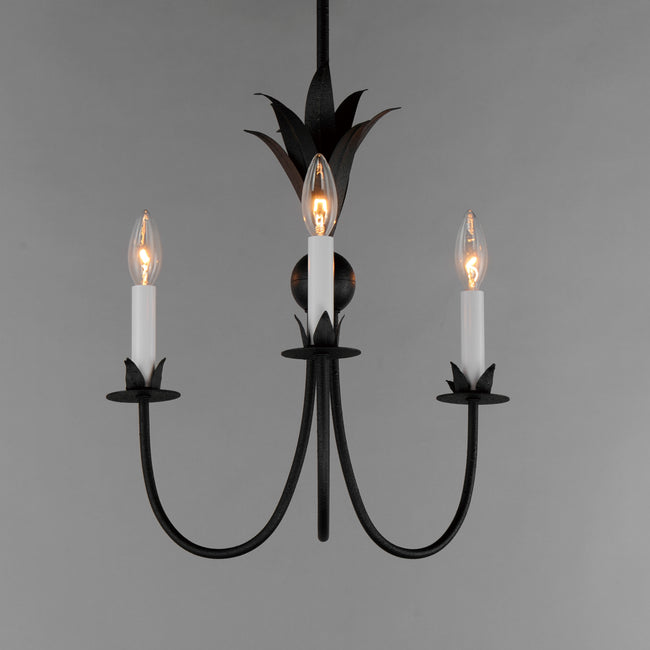 2883AR - 3 Light Paloma 16" Pendant - Anthracite