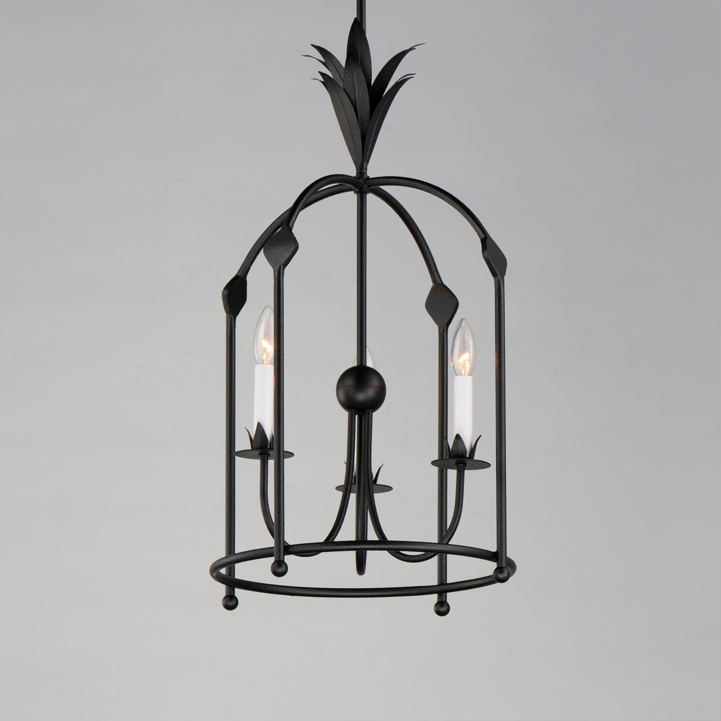 2884AR - 3 Light Paloma 15" Pendant - Anthracite