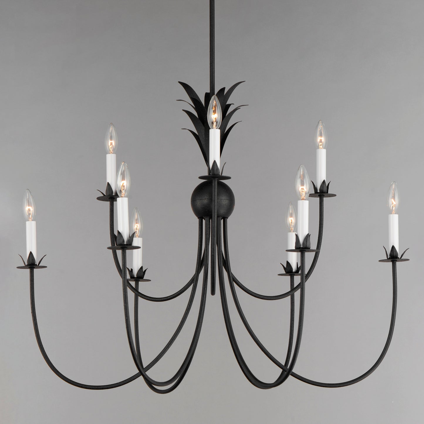2889AR - 9 Light Paloma 36" Chandelier - Anthracite