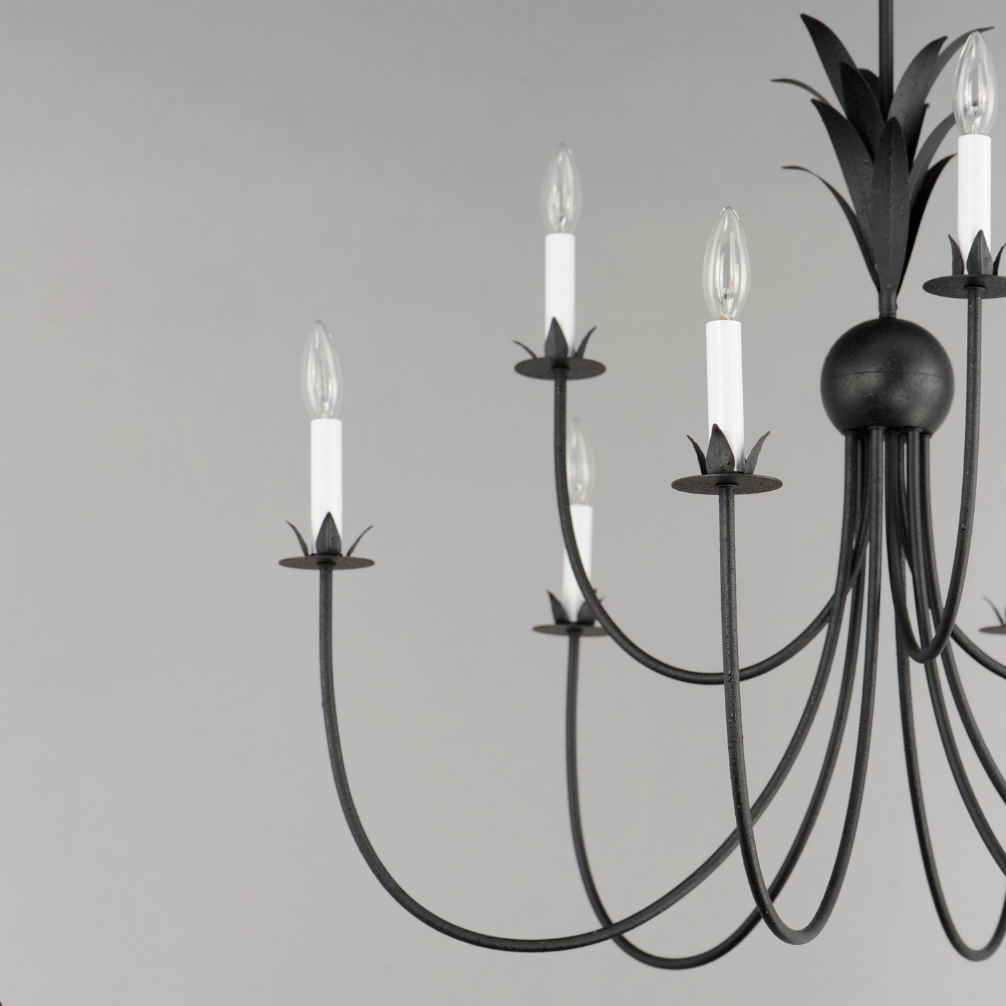 2889AR - 9 Light Paloma 36" Chandelier - Anthracite