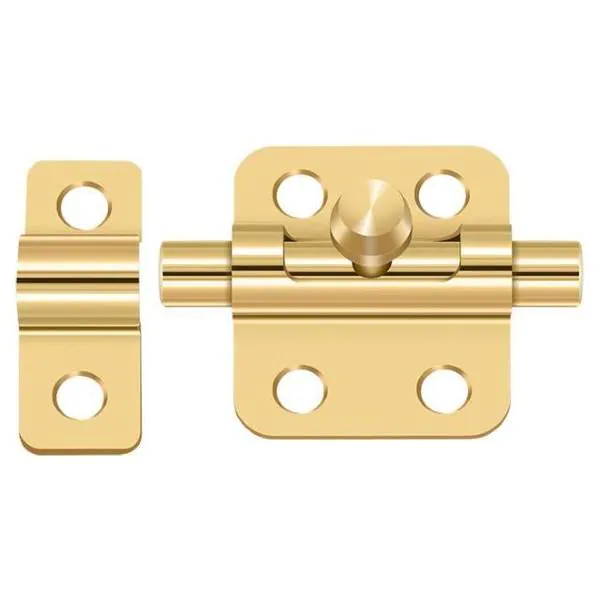2BBCR003 2" Barrel Bolt; Lifetime Brass Finish
