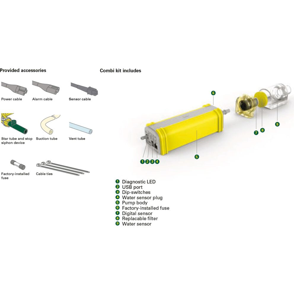 Refco 3004146 - Combi 11 GPH Condensate Pump, 120/240V