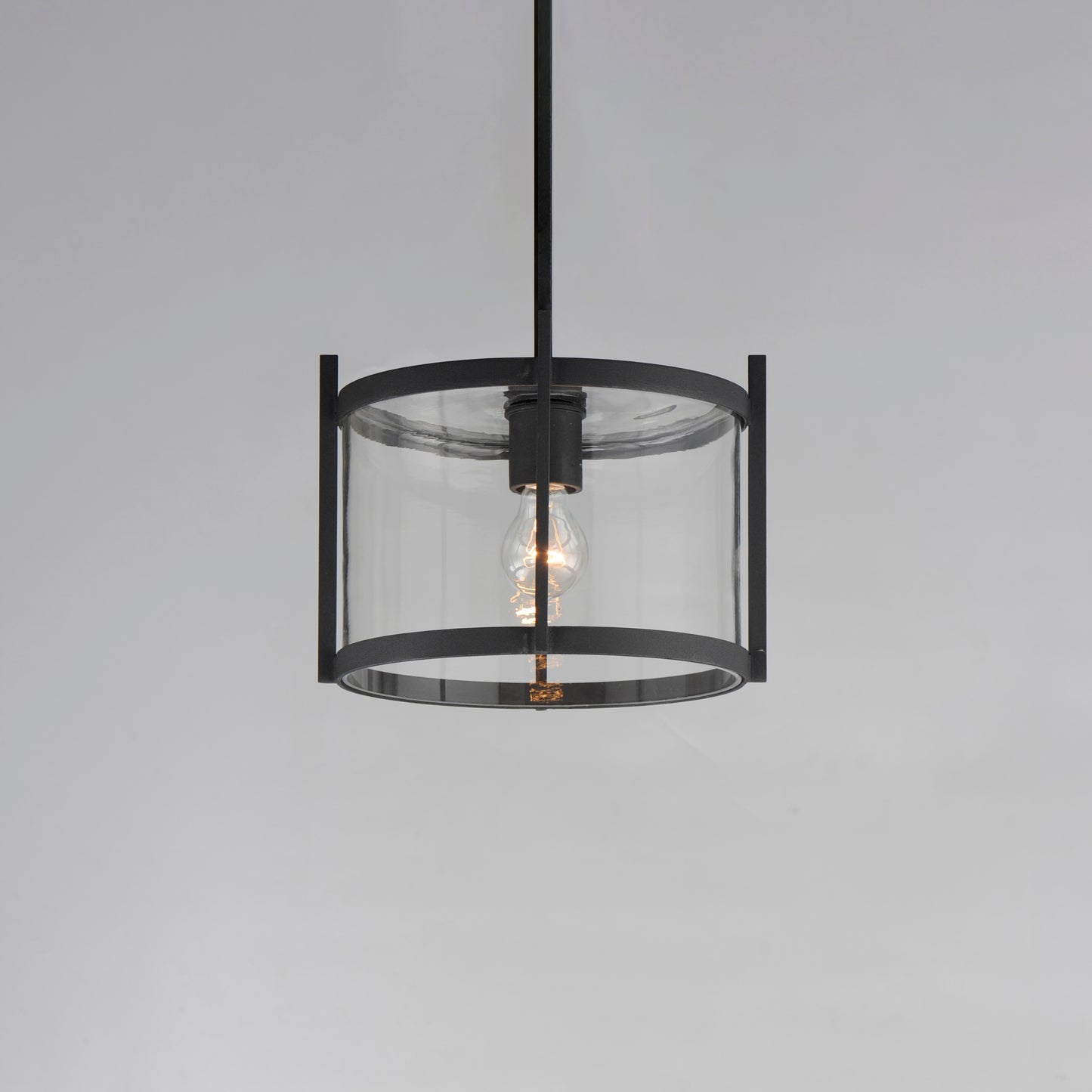 30061CLBK - Belfry 12" Flush Mount Ceiling Light - Black