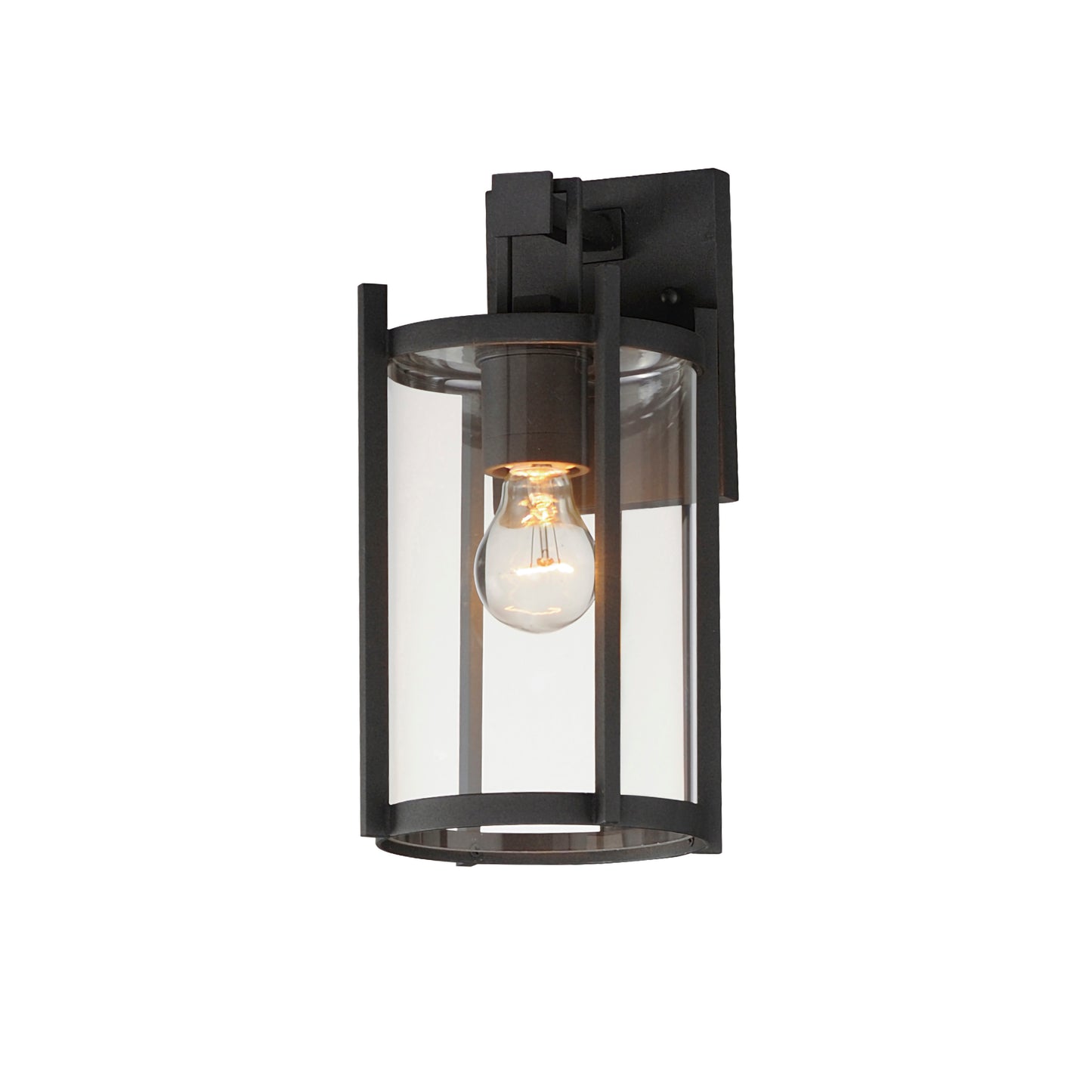 30062CLBK - Belfry 13" Outdoor Wall Sconce - Black