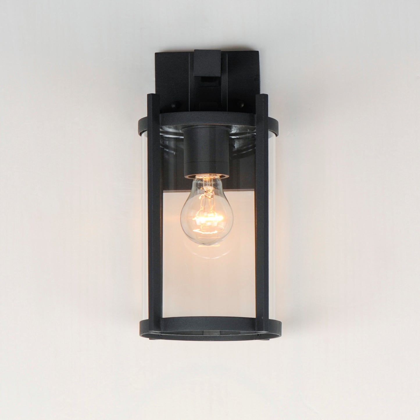 30062CLBK - Belfry 13" Outdoor Wall Sconce - Black