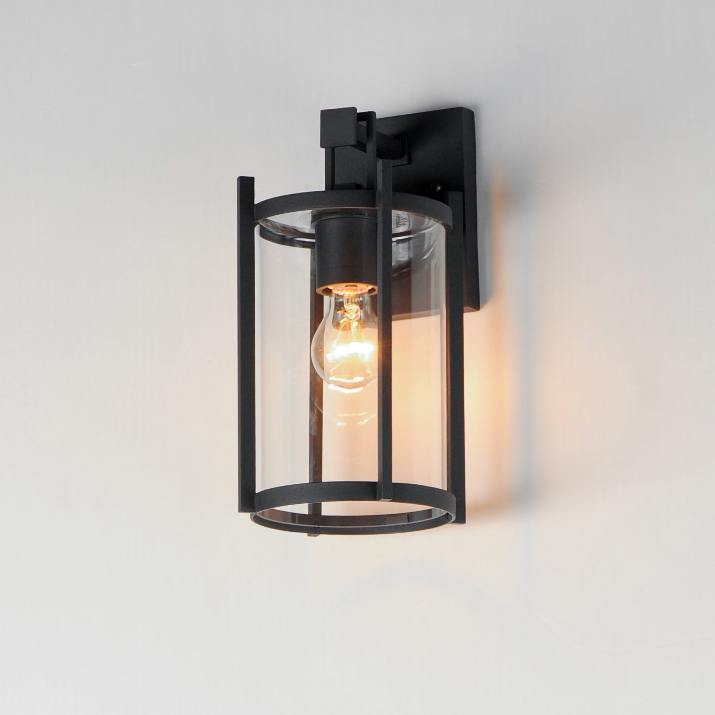 30062CLBK - Belfry 13" Outdoor Wall Sconce - Black