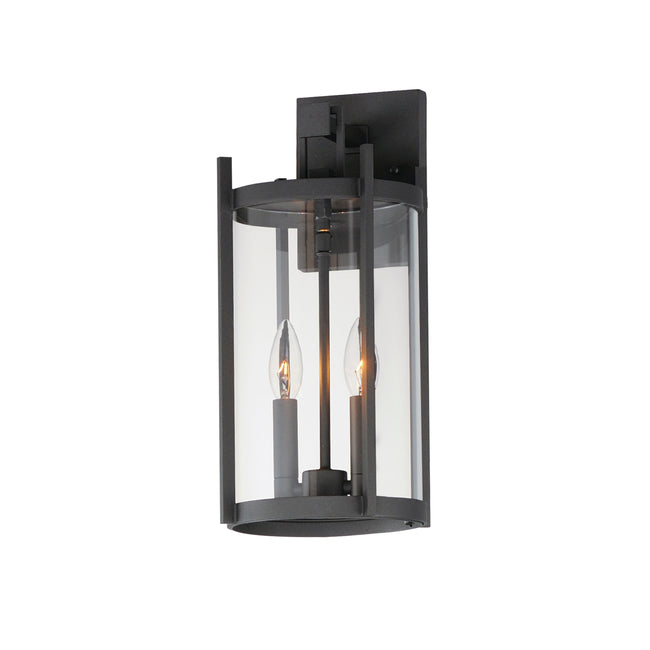 30064CLBK - Belfry 16" Outdoor Wall Sconce - Black