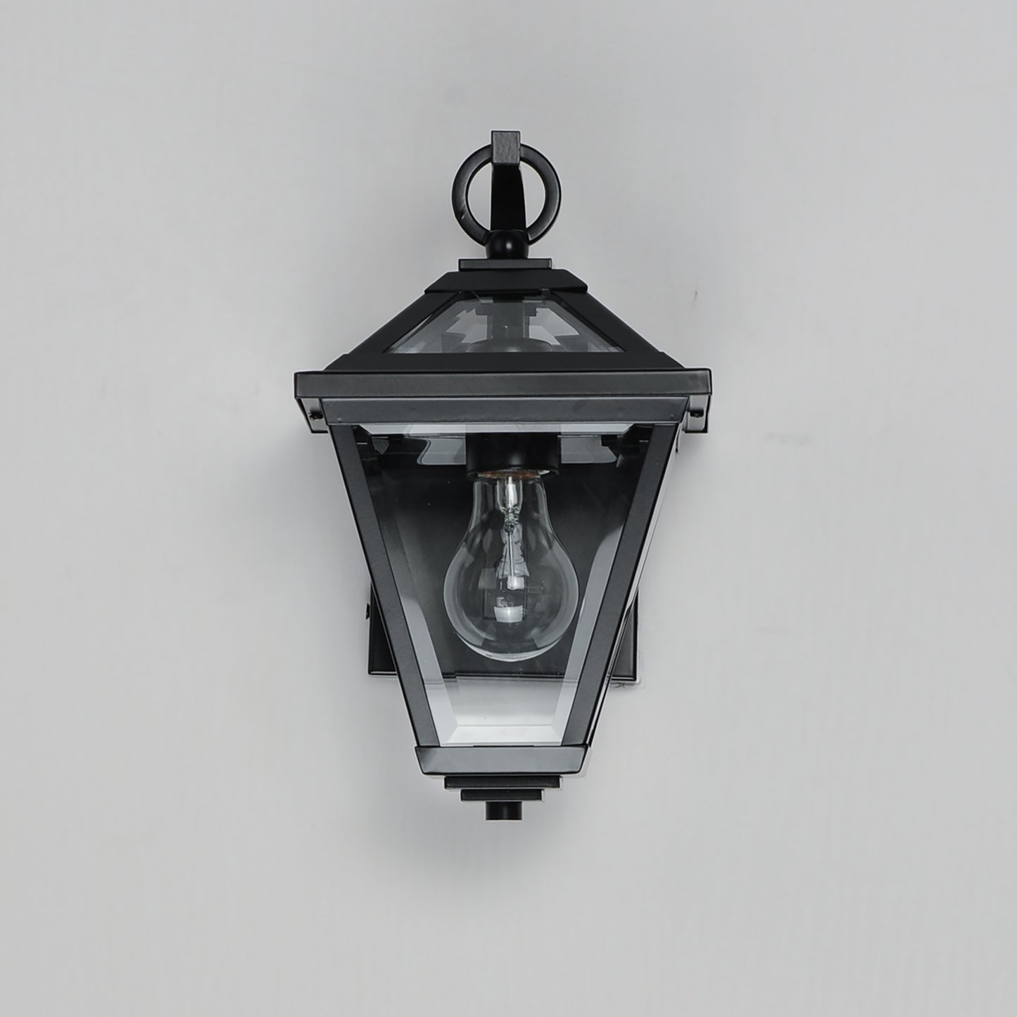 30562CLBK - Prism 12" Outdoor Wall Sconce - Black
