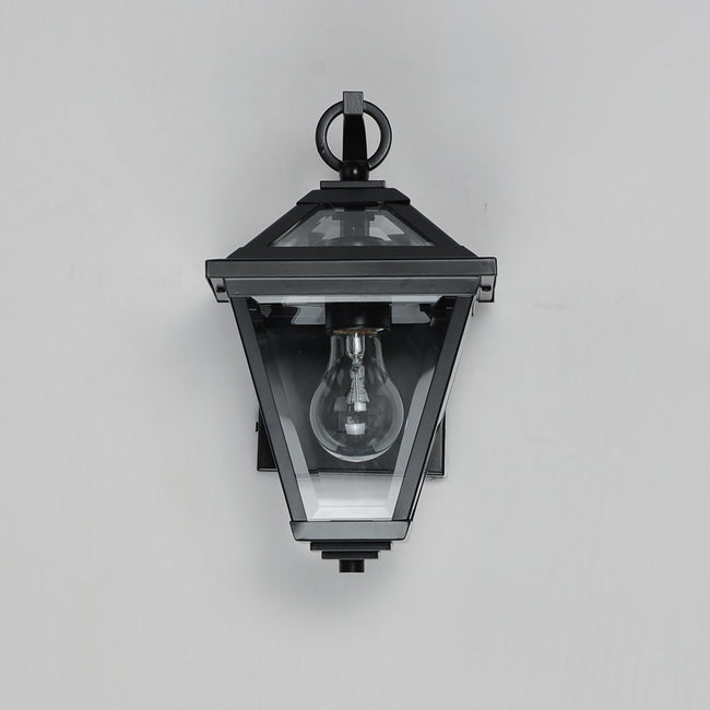30562CLBK - Prism 12" Outdoor Wall Sconce - Black