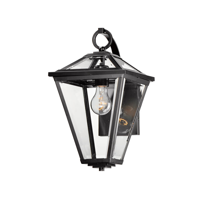 30564CLBK - Prism 16" Outdoor Wall Sconce - Black
