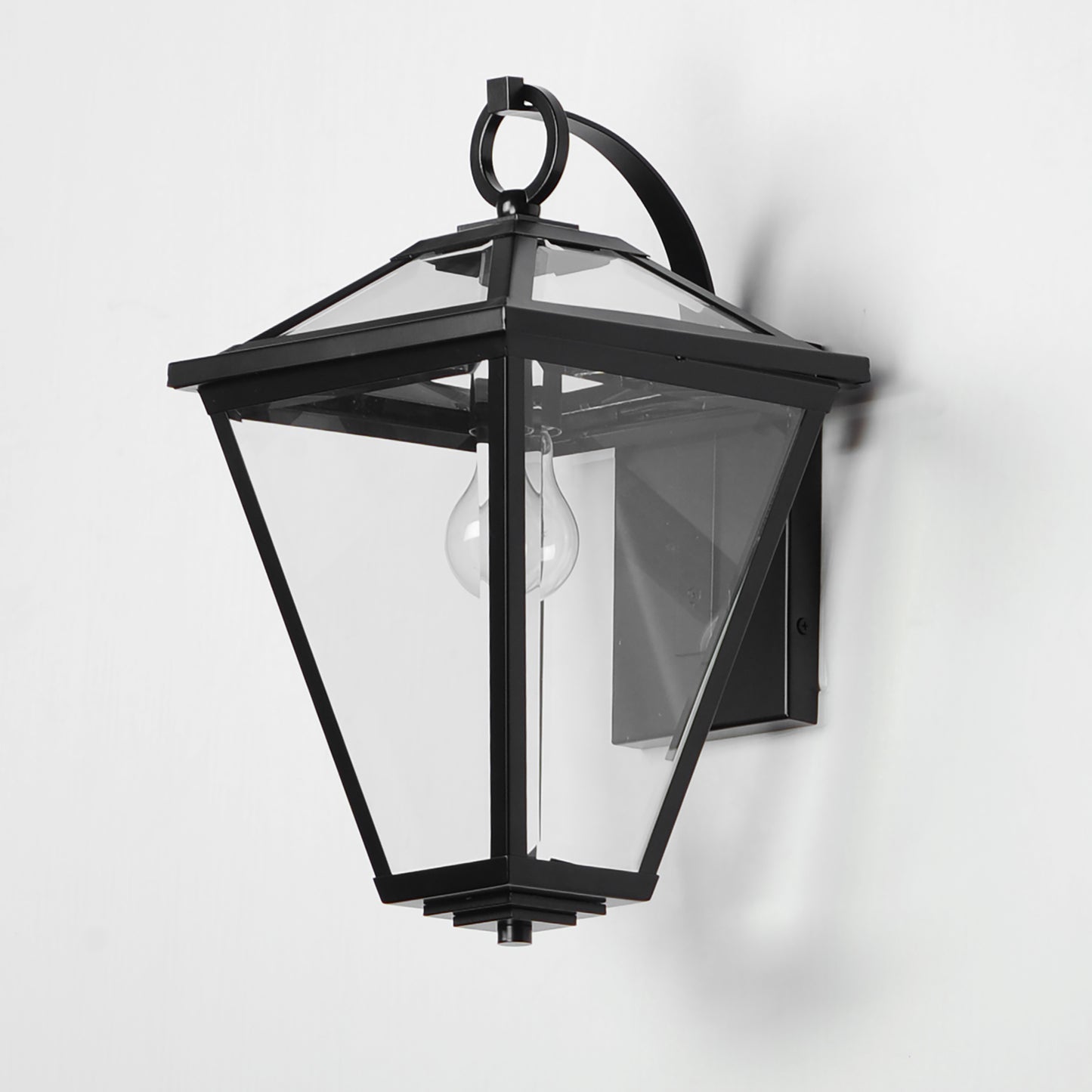 30564CLBK - Prism 16" Outdoor Wall Sconce - Black