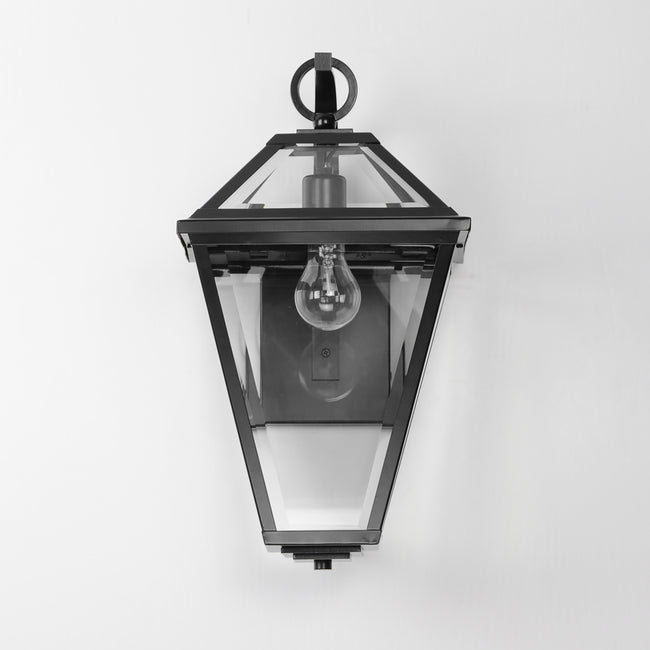 30566CLBK - Prism 18" Outdoor Wall Sconce - Black