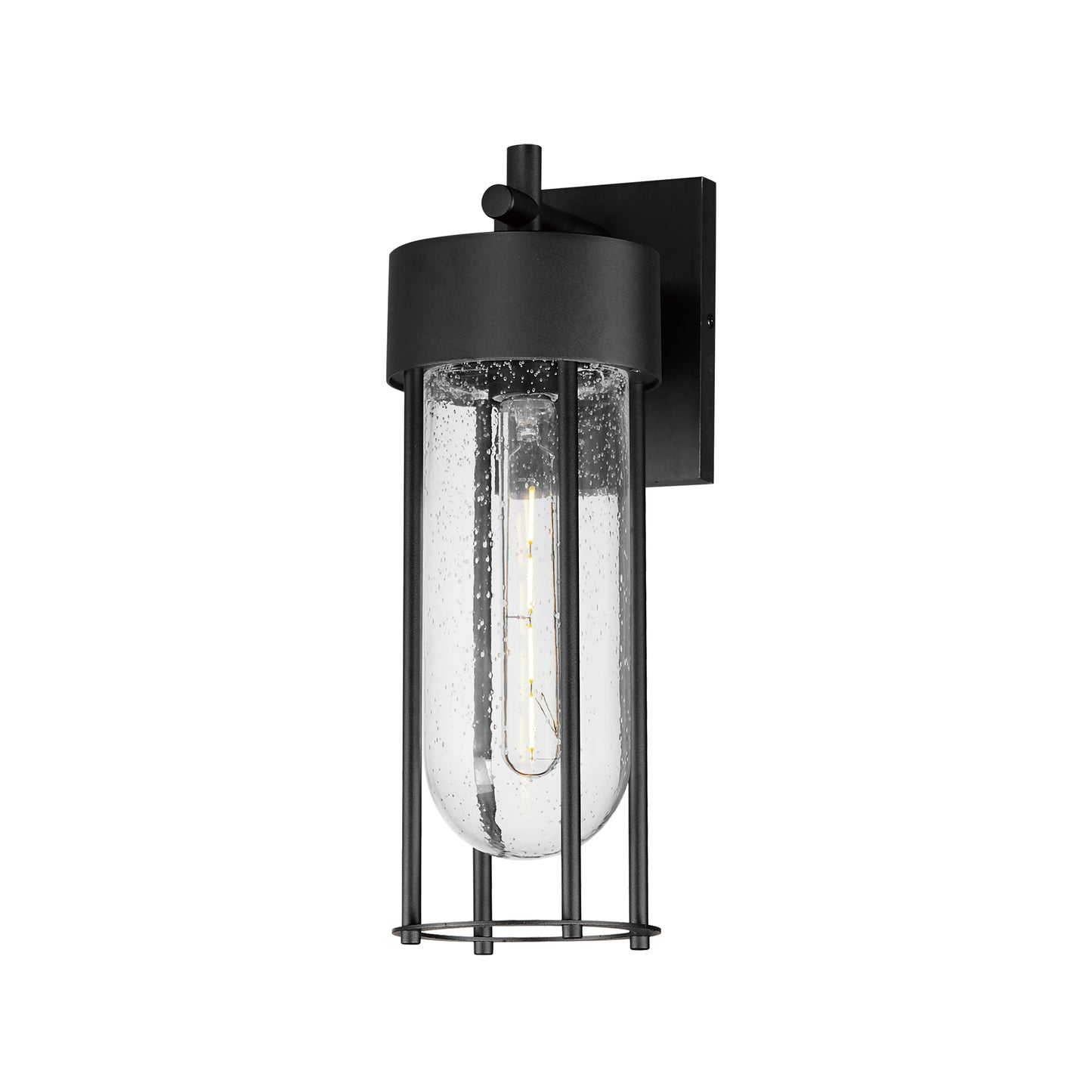 30582CDBK - Millennial 16" Outdoor Wall Sconce - Black