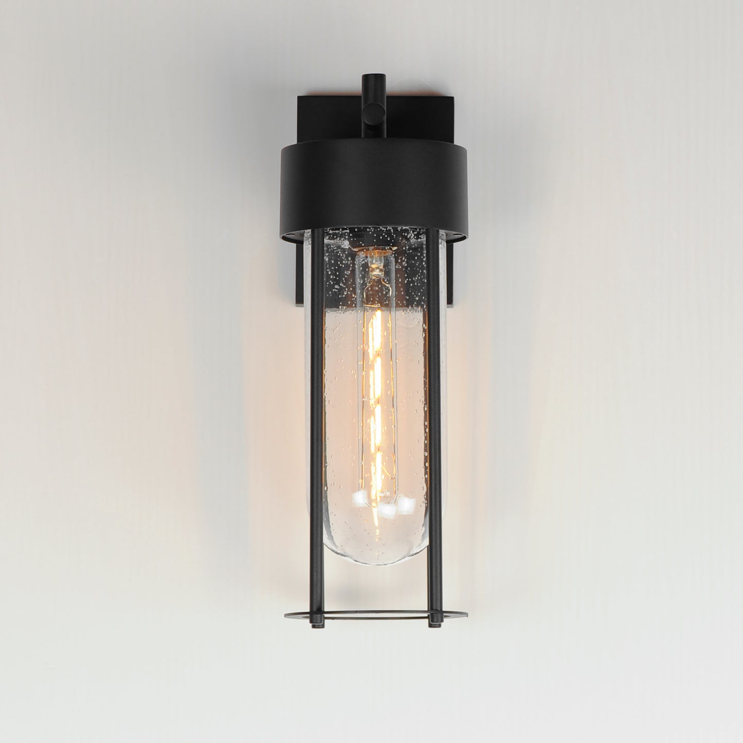 30582CDBK - Millennial 16" Outdoor Wall Sconce - Black