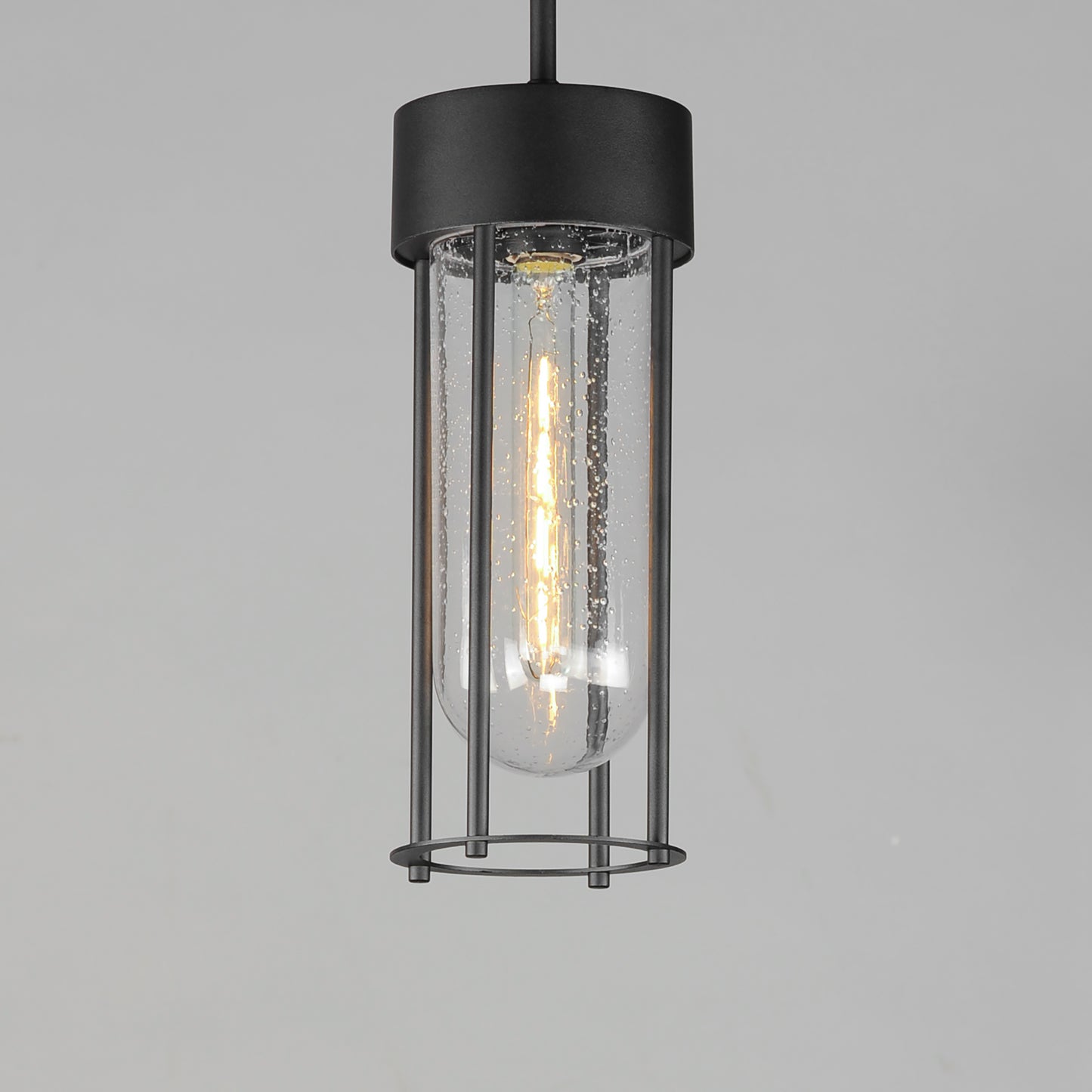 30587CDBK - 1 Light Millennial 5.5" Pendant - Black