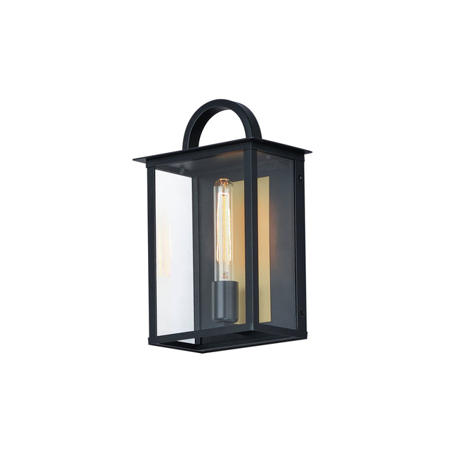 30752CLBK - Manchester 14" Outdoor Wall Sconce - Black