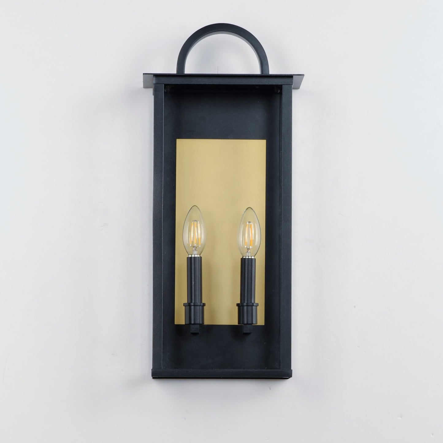 30754CLBK - Manchester 20" Outdoor Wall Sconce - Black