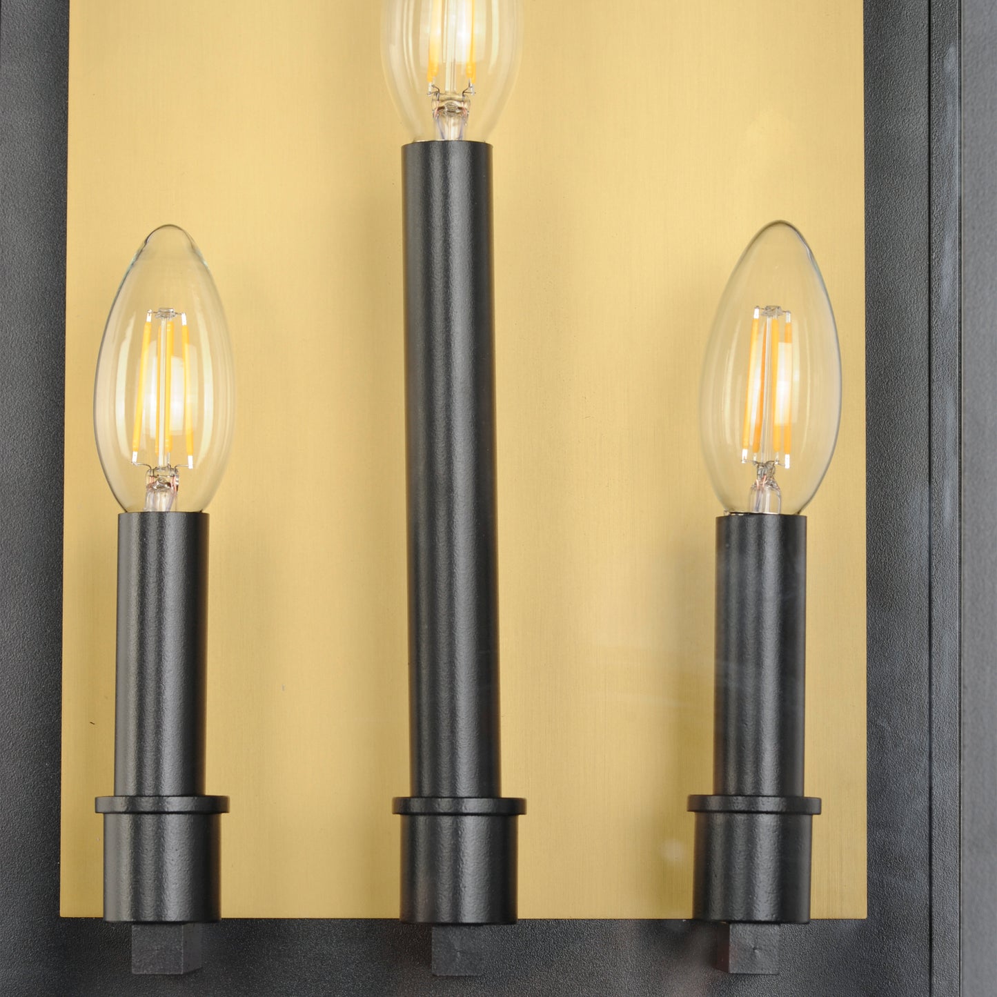 30756CLBK - Manchester 24" Outdoor Wall Sconce - Black