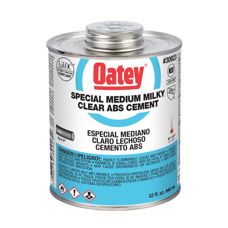30923 - ABS Medium Body Special Milky Clear Cement - 32 oz