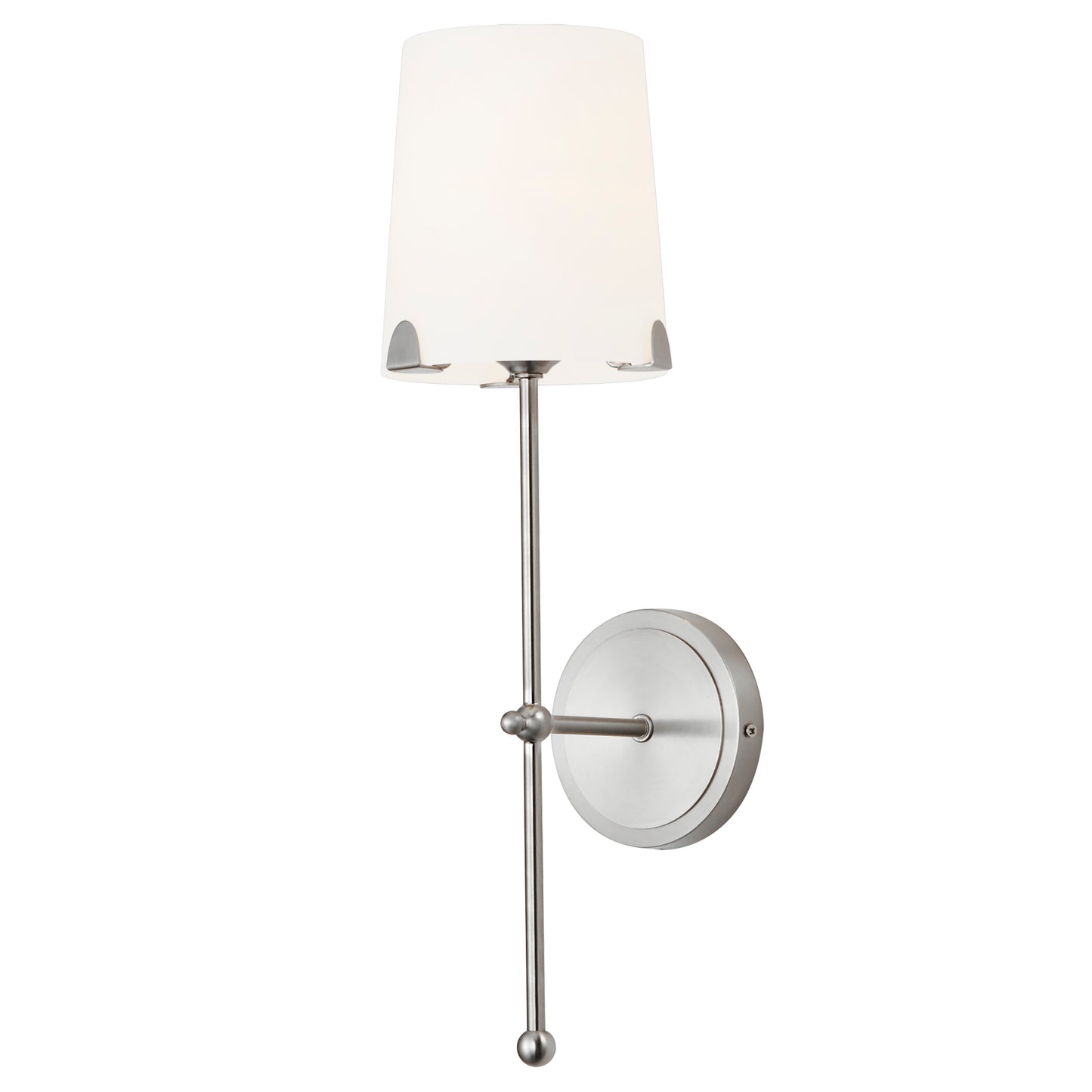 32361WTSN - 1 Light Huntington 6" Wall Sconce - Satin Nickel