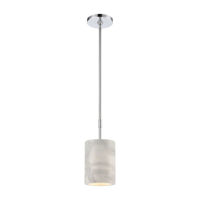 ELK Lighting 32383/1 - Lexington Avenue 6" Wide 1-Light Mini Pendant in Polished Chrome with Thick W