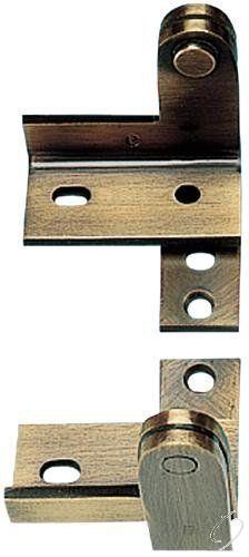 Heavy Weight Steel Wardrobe Pivot #350043 Satin Chrome Finish