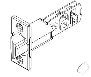3277-26D 2-3/8" Square Gatelatch Satin Chrome Finish