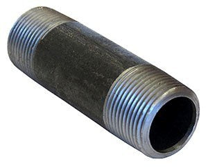 0330518606 - Extra Heavy Black Steel Welded Pipe Nipple - Domestic - Schedule 80 - 3/4" x Close