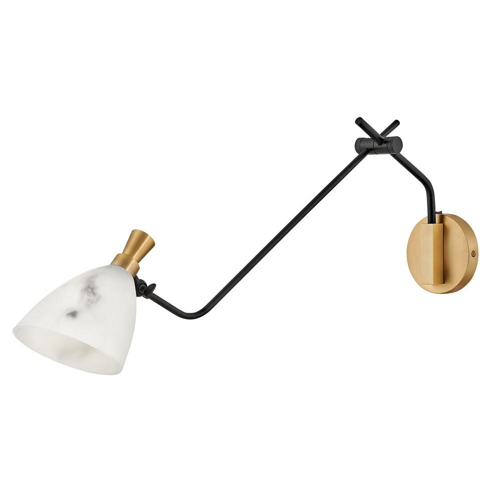 Hinkley 33792HB-Sinclair 5" Wide Single Light Sconce Wall Sconce in Heritage Brass