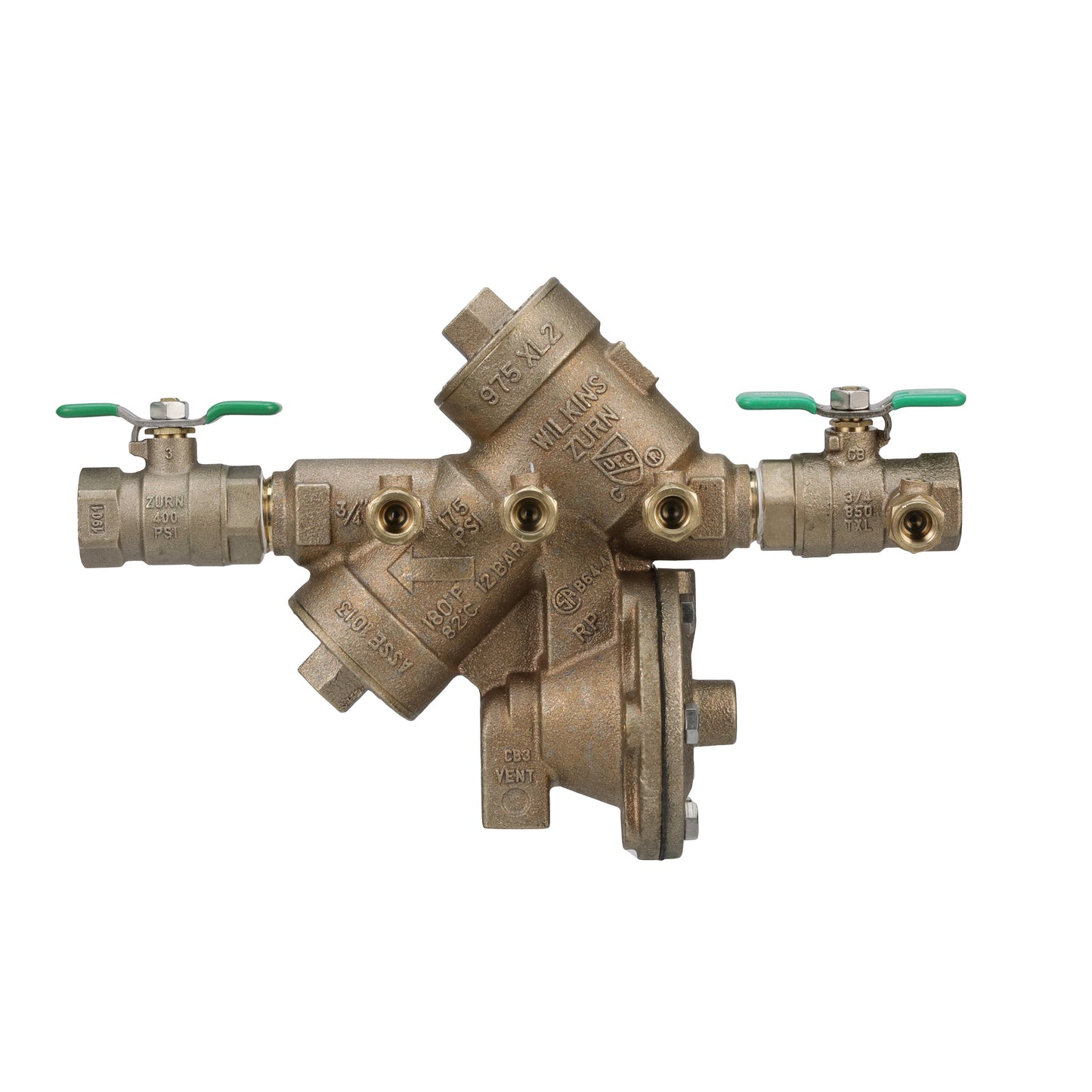 34-975XL2 - Wilkins 34-975XL Reduced Pressure Zone 3/4-Inch Backflow Preventer