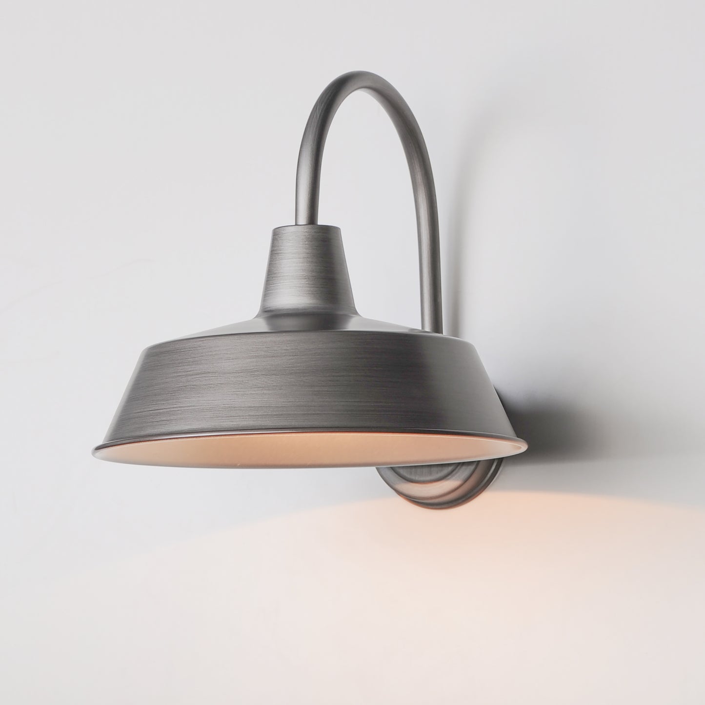 35018WZ - Pier M 14" Outdoor Wall Sconce - Weathered Zinc