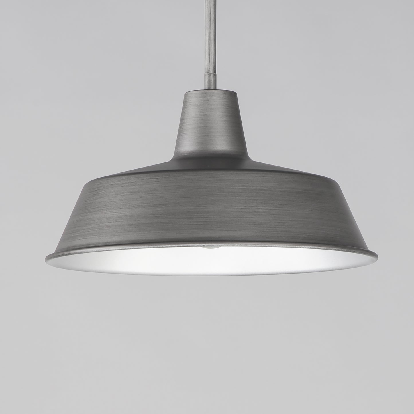 35019WZ - 1 Light Pier M 14" Pendant - Weathered Zinc