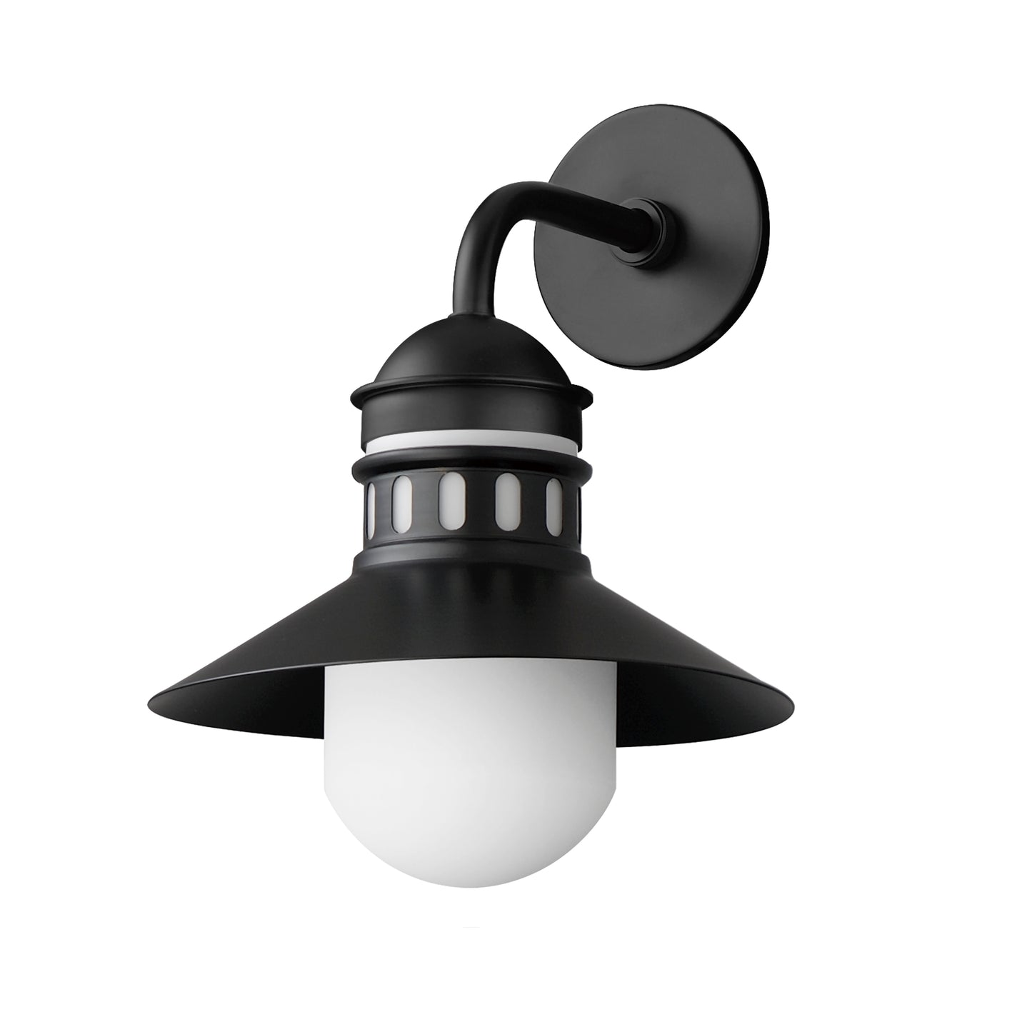 35124SWBK - Admiralty 17" Outdoor Wall Sconce - Black
