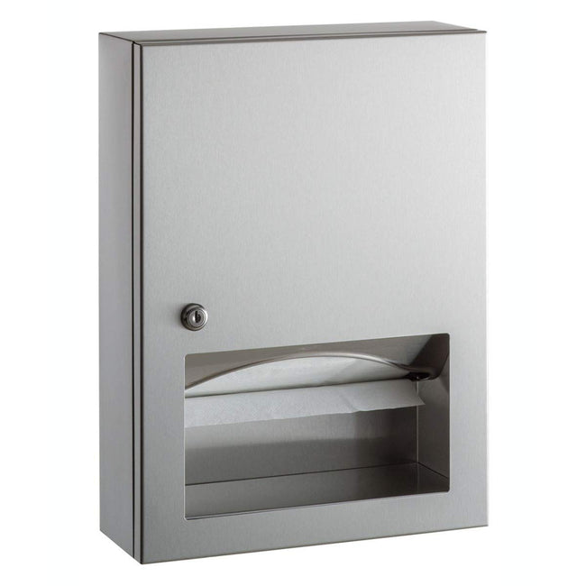 Bobrick 359039 - Surface-Mounted Paper Towel Dispenser in Satin Stainless Steel