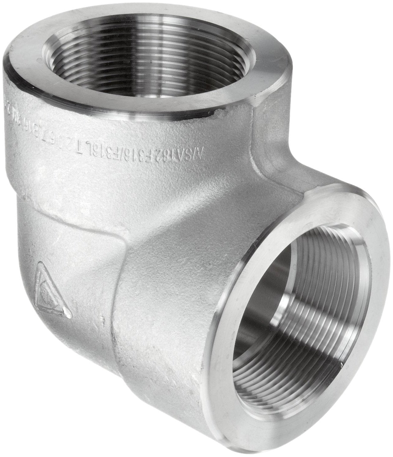 3601D-12 - 3/4" Threaded 90 Degree Elbow, 316/316L Stainless Steel