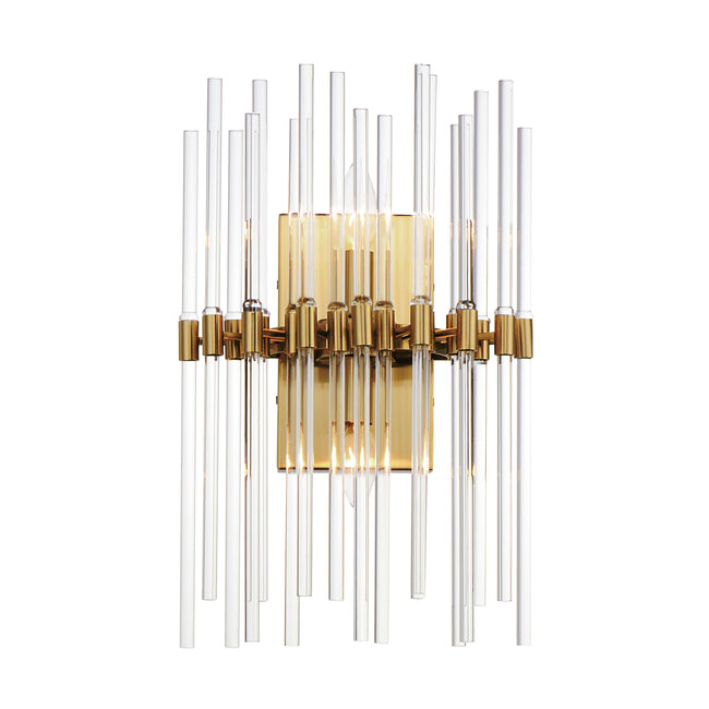 38409CLHR - 2 Light Divine 11" Wall Sconce - Heritage Brass