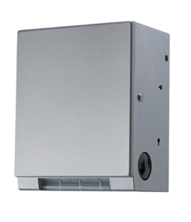 Bobrick 3944-52 - ClassicSeries 304 Stainless Steel Convertible Folded Towel Dispenser Module- Satin