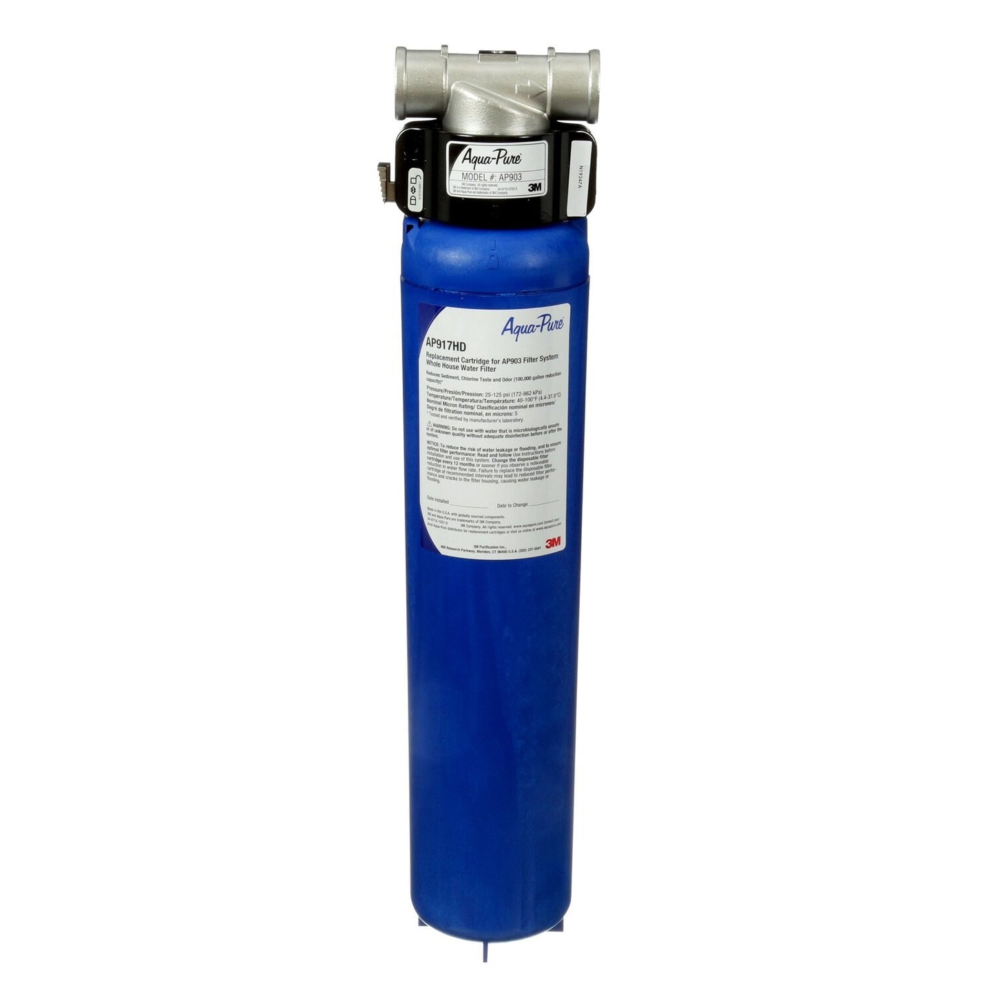 AP903 - Aqua-Pure Whole House Water Filtration System - Sanitary Quick Change