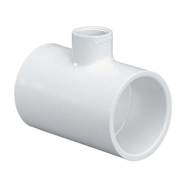 401-289 - 2-1/2" x 2-1/2" x 1" PVC Sch. 40 Reducing Tee