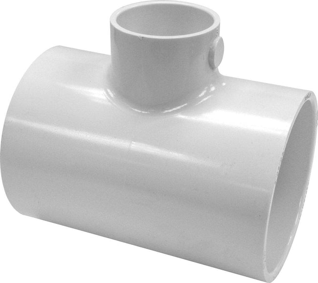 401-422 - 4" x 4" x 3" PVC Sch. 40 Reducing Tee